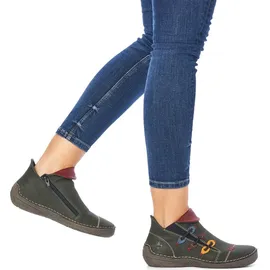 Rieker Damen 72581 Stiefelette, grün