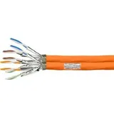 Logilink CPV0063 Netzwerkkabel CAT 7 Orange 100 m