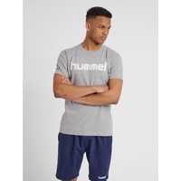 hummel Classic-Fit Tee grey melange S