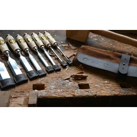 Kirschen Stechbeitelsatz 8-tlg. Tasche 4-6-10-12-16-20-26-30