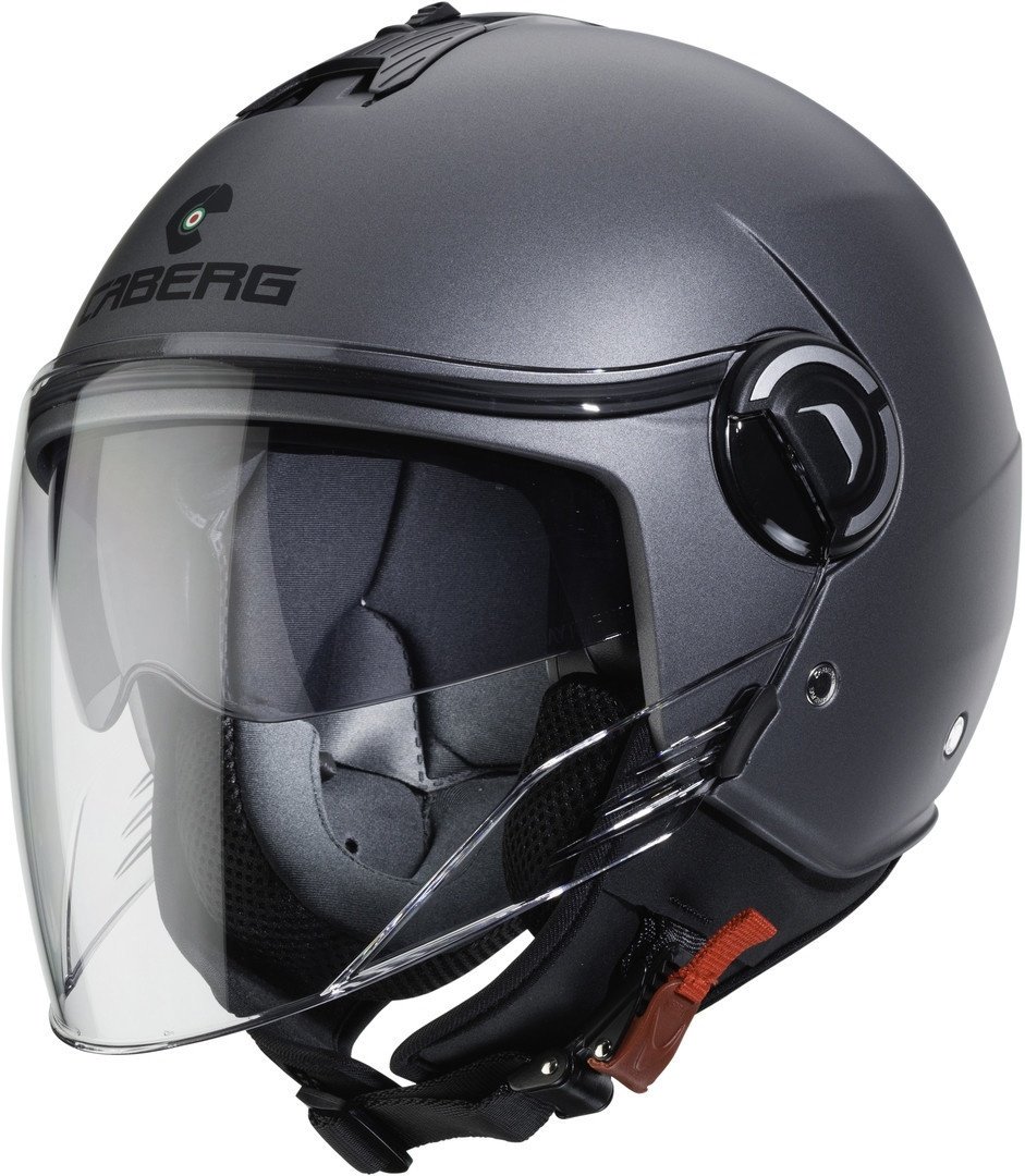 Caberg Riviera V4 X Jet Helm, grijs, L Voorman