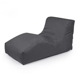 OutBaG Sitzsack Wave Grau Anthrazit