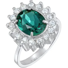 ELLI PREMIUM Elli Ring Grün Royal Zirkonia 925
