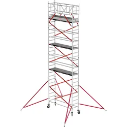 Altrex Fahrgerüst RS Tower 51 Aluminium mit Holz-Plattform 9,20m AH schmal 0,75x3,05m