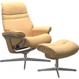 Stressless Stressless® »Sunrise«, mit Cross Base, Größe S, M & L, Holzakzent Eiche