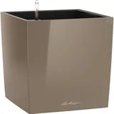 LECHUZA Cube 40 Komplettset 40 x 40 x 40 cm taupe