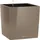 LECHUZA Cube 40 Komplettset 40 x 40 x 40 cm taupe