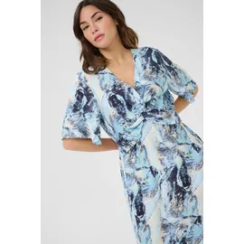 Kaffe Kleid Blusenkleid Blau 36