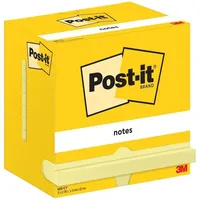 Post-it Haftnotizen 127x76mm gelb VE=12x 12 Blöcke