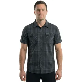 Brandit Textil Roadstar Kurzarmhemd Black / Blue M