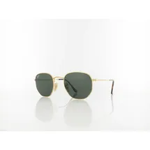 Ray-Ban Hexagonal Flat Lenses RB3548N 001 48-21 gold/green classic