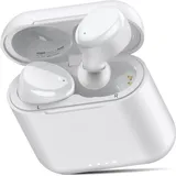 TOZO T6 Bluetooth Kopfhörer Kabellos In Ear Kopfhörer Touch Control mit Kabellosem Ladecase, IPX8 Wasserdicht Ohrhörer Bluetooth, Integriertem M... - Weiß