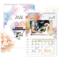 TOBJA Fotokalender 2026 - Kalender 2026 selbst gestalten, A4