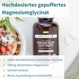 Igennus Healthcare Nutrition Hochdosiertes Magnesium Bisglycinat Kapseln 180 St.