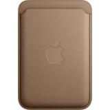 Apple iPhone Feingewebe Wallet mit MagSafe Taupe