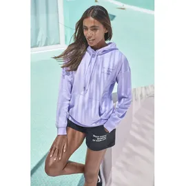 Buffalo Hoodie mit Statement Druck Lila 40/42