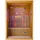 Dewello PALERMO 135x120 für 1-2 Personen aus Hemlockholz mit Vollspektrumstrahlern