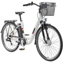 Telefunken Multitalent RC822 28 Zoll RH 48 cm weiß inkl. Fahrradkorb