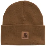 Carhartt Mädchen Kids' Knit Watch Hat Beanie-Mütze, Brown Classic, 6-14 Years - 6-14 Jahre