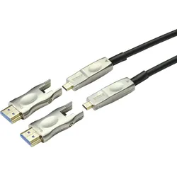 SpeaKa Professional HDMI Adapterkabel HDMI-A Stecker, HDMI-Micro-D Stecker, HDMI-A Stecker, HDMI-Mic