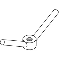 Industrial Quality Supplies DIN 80701 Mutter, MS M20 HP