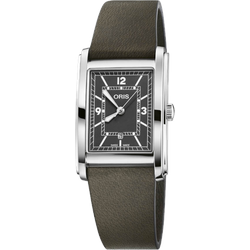 Oris Culture Rectangular Date 01 561 7783-4063 07 5 19 16 - anthrazit,dunkelgrün - 30mm