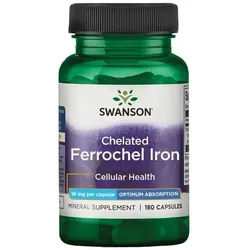 Swanson Albion Ferrochel Eisen 18mg 180 St