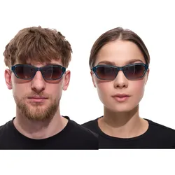adidas Sonnenbrille für Damen und Herren Brille mit Verspiegelung Gradient-Brille Rechteckige-Brille 100% UVA & UVB Schutz Filterkategorie 2 Urlaubs-Brille EW3546 Türkis - One-Size
