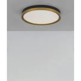 Nova Luce Cantria 1 gold, schwarz Ø 40 cm
