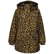 ZigZag Outdoorjacke "Angelina V2", Jungen, Gr. 92, braun (goldfarben), 100% Polyester, bedruckt, normal, ohne Ausschnitt, Jacken Outdoorjacke, mit wasserdichter Membran