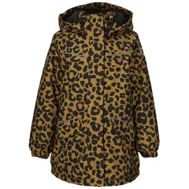 ZigZag Outdoorjacke "Angelina V2", Jungen, Gr. 92, braun (goldfarben), 100% Polyester, bedruckt, normal, ohne Ausschnitt, Jacken Outdoorjacke, mit wasserdichter Membran