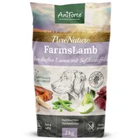 AniForte Trockenfutter FarmsLamb - Herzhaftes Lamm mit Süßkartoffeln Futter 2 kg