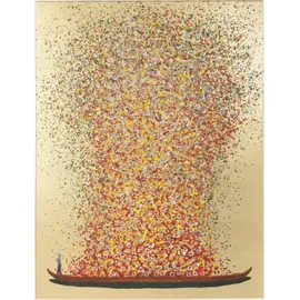 Kare Touched Flower Boat 80x100cm