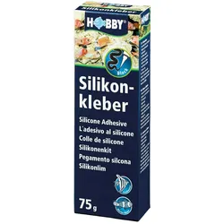 HOBBY Silikonkleber schwarz Aquarienpflege 75 Gramm