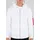 Alpha Industries Back Print Reißverschlusspullover White XL
