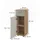 Vicco Irma Midischrank 30 x 81 cm Salbeigrün