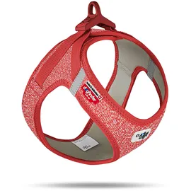 Curli Vest Harness Merino Curli Clasp Red L