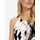 Heine Neckholdertop schwarz-camel-bedruckt 38