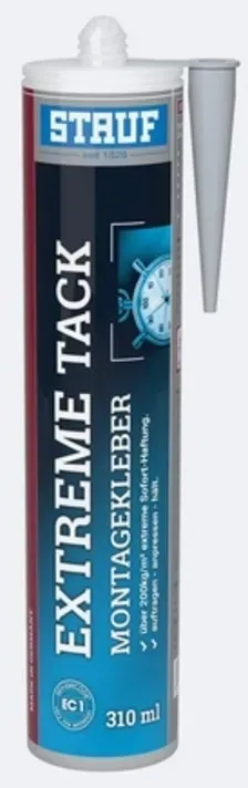 ter Hürne Zubehör Montage STAUF Klebstoff Extreme Tack Montagekleber