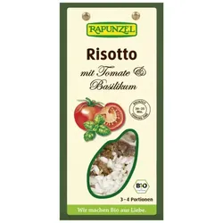 Rapunzel Risotto mit Tomaten und Basilikum bio