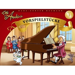 Little Amadeus Vorspielstücke.Bd.1 - Little Amadeus Vorspielstücke, Kartoniert (TB)