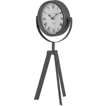 well home mobiliario & decoración Well Home Tischuhr aus Metall, 19 x 16,5 x 42 cm