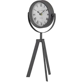 well home mobiliario & decoración Well Home Tischuhr aus Metall, 19 x 16,5 x 42 cm