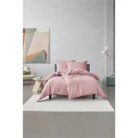 Esprit Flanell-Bettwäsche-Set "Cuno" in Rosa, | Gr.: 200x200 cm