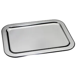 chg Servierplatten silber 48,5 x 37,5 cm