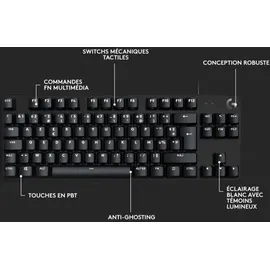 Logitech G413 TKL SE Tactile AZERTY