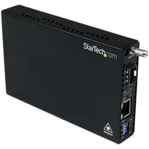 Startech StarTech.com Gigabit Ethernet LWL / Glasfaser Medienkonverter mit SFP, 1000 Mbit/s Multimode Gigabit Ethernet Medienkonverter