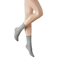 Hudson Socken Relax Soft silberfarben
