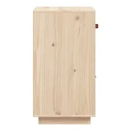 vidaXL Sideboard 34x40x75 cm Massivholz Kiefer