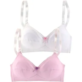 petite fleur by lascana Still-BH PETITE FLEUR lila/weiß 80E